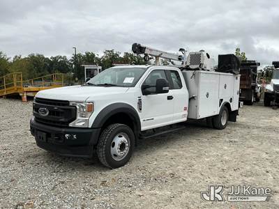 2020 Ford F-550 4x4 Extended-Cab Mechanics Service Truck