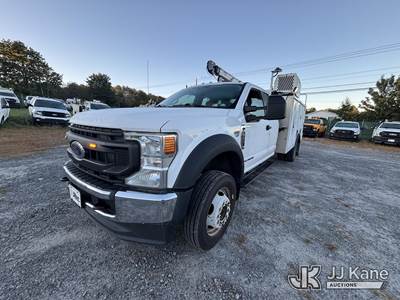 2021 Ford F-550 4x4 Extended-Cab Mechanics Service Truck