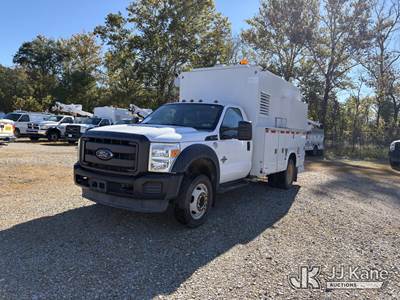 2016 Ford F550 Regular Cab DRW Enclosed Utility/Air Compressor Truck