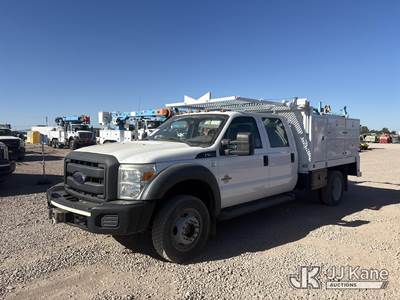 2012 Ford F-550 DRW Crew-Cab Service Truck