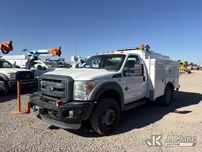 2012 Ford F-550 Regular Cab DRW Enclosed Service Truck