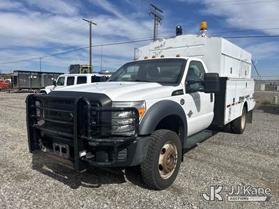 2012 Ford F-550 Enclosed Service Truck