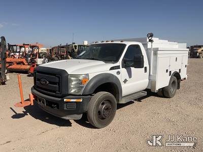 2012 Ford F-550 Regular Cab DRW Enclosed Service Truck