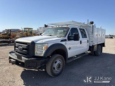 2013 Ford F-550 Crew-Cab Service Truck