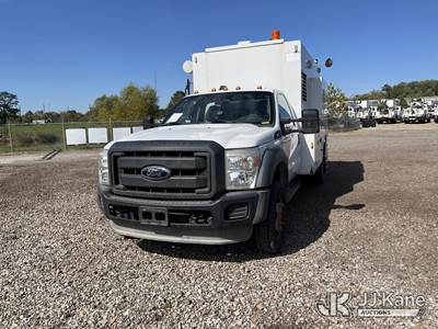 2012 Ford F550 Enclosed High-Top Service Truck