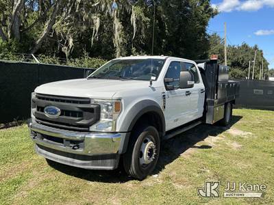 2022 Ford F-550 Crew-Cab Flatbed/Service Truck