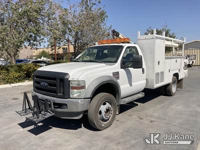 2008 Ford F-550 Regular Cab DRW Utility Truck