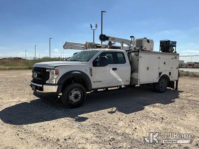 2021 Ford F550 Extended-Cab Mechanics Service Truck