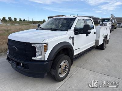 2018 Ford F-550 Crew-Cab Service Truck