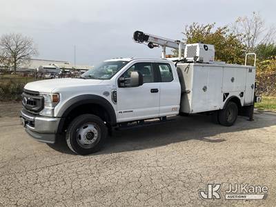 2021 Ford F550 Extended-Cab Mechanics Service Truck