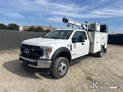2022 Ford F550 Extended-Cab Mechanics Service Truck