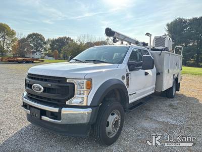 2021 Ford F550 SuperCab DRW Extended-Cab Mechanics Service Truck