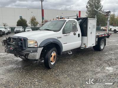 2007 Ford F-550 Regular Cab DRW Flatbed/Service Truck