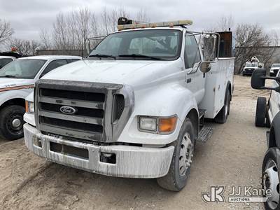 2005 Ford F650 Mechanics Service Truck