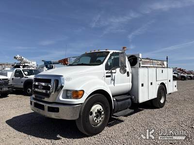 2009 Ford F-650 Regular Cab DRW Mechanics Service Truck