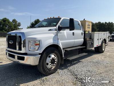 2022 Ford F-650 DRW Crew-Cab Service Truck
