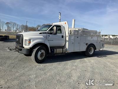 2016 Ford F750 URD/Flatbed Truck