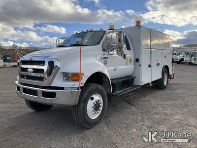 2007 Ford F-750 Extended-Cab Mechanics Service Truck