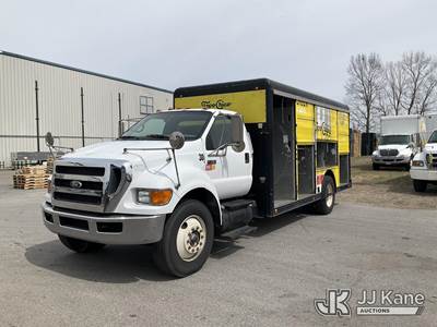2009 Ford F750 Beverage Truck