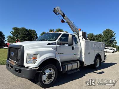 2018 Ford F-750 Extended-Cab Mechanics Service Truck