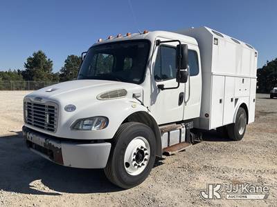 2013 Freightliner M2 106 Enclosed High-Top Utility Truck