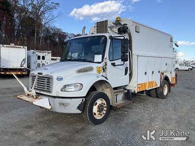 2014 Freightliner M2 106 Enclosed Utility/Air Compressor Truck
