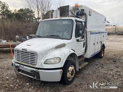 2010 Freightliner M2 106 Enclosed Utility/Air Compressor Truck