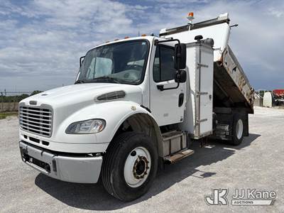 2015 Freightliner M2 106 Flatbed/Air Compressor Truck