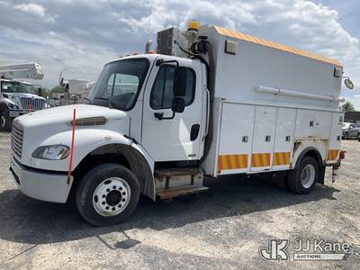 2010 Freightliner M2 106 Air Compressor/Enclosed Utility Truck