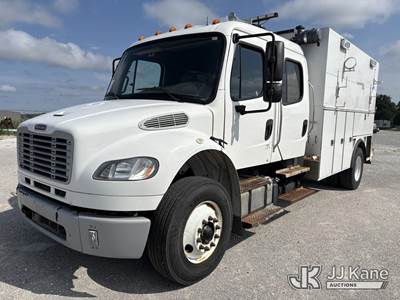 2017 Freightliner M2 106 Crew-Cab Enclosed Service Truck