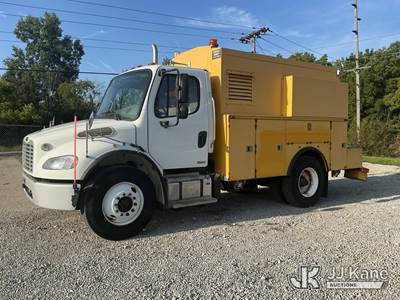 2011 Freightliner M2 106 Air Compressor/Enclosed Utility Truck