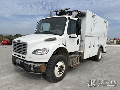 2016 Freightliner M2 106 Air Compressor/Enclosed Utility Truck