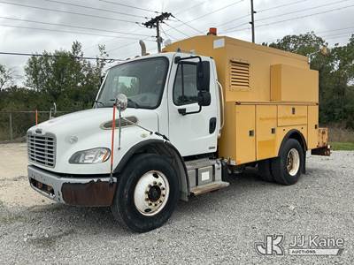 2011 Freightliner M2 106 Air Compressor/Enclosed Utility Truck