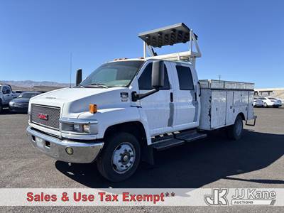2007 GMC C5500 Crew-Cab Utility Truck
