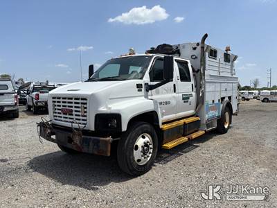 2008 GMC C7500 Crew-Cab Enclosed Utility Truck