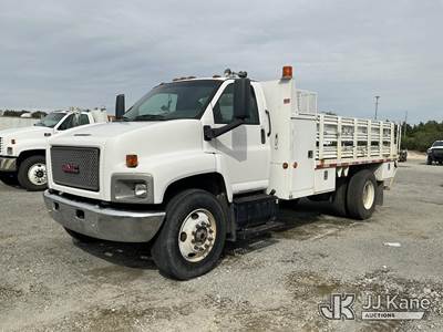 2008 GMC C7500 Flatbed/Utility Truck