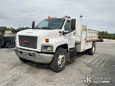 2008 GMC C7500 Flatbed/Utility Truck