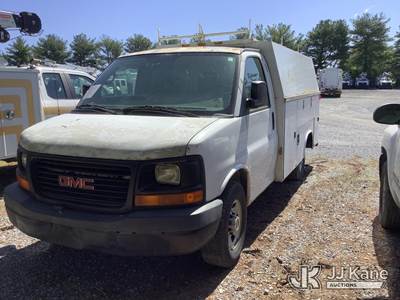 2007 GMC Savana G3500 Cargo Enclosed Service Truck