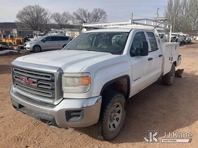 2015 GMC Sierra 2500HD 4x4 Extended-Cab Service Truck