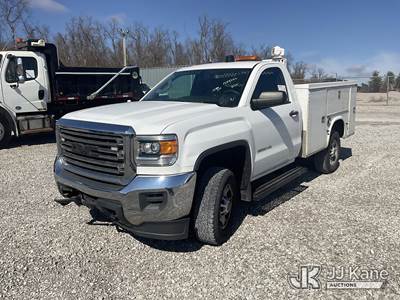 2015 GMC Sierra 2500HD 4x4 Service Truck