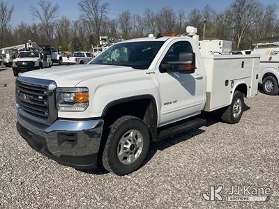 2018 GMC Sierra 2500HD 4x4 Service Truck