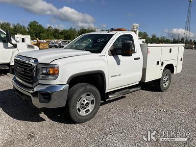 2017 GMC Sierra 2500HD 4x4 Service Truck