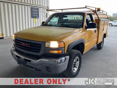 2006 GMC Sierra 2500HD Service Truck