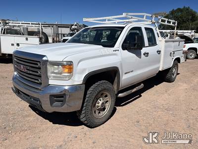 2016 GMC Sierra 2500HD 4x4 Extended-Cab Service Truck