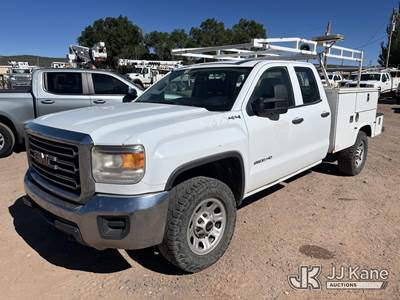 2016 GMC Sierra 2500HD 4x4 Extended-Cab Service Truck