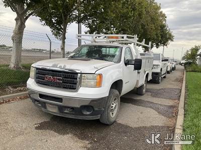 2013 GMC Sierra 2500HD Work Truck Long Box Service Truck