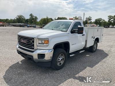 2016 GMC Sierra 2500HD 4x4 Service Truck