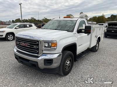 2016 GMC Sierra 2500HD 4x4 Enclosed Service Truck