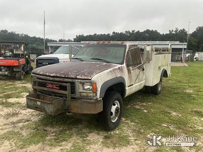 1999 GMC Sierra Classic 3500 Regular Cab Service Truck