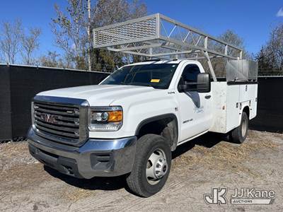 2016 GMC Sierra 3500HD 4x4 Service Truck